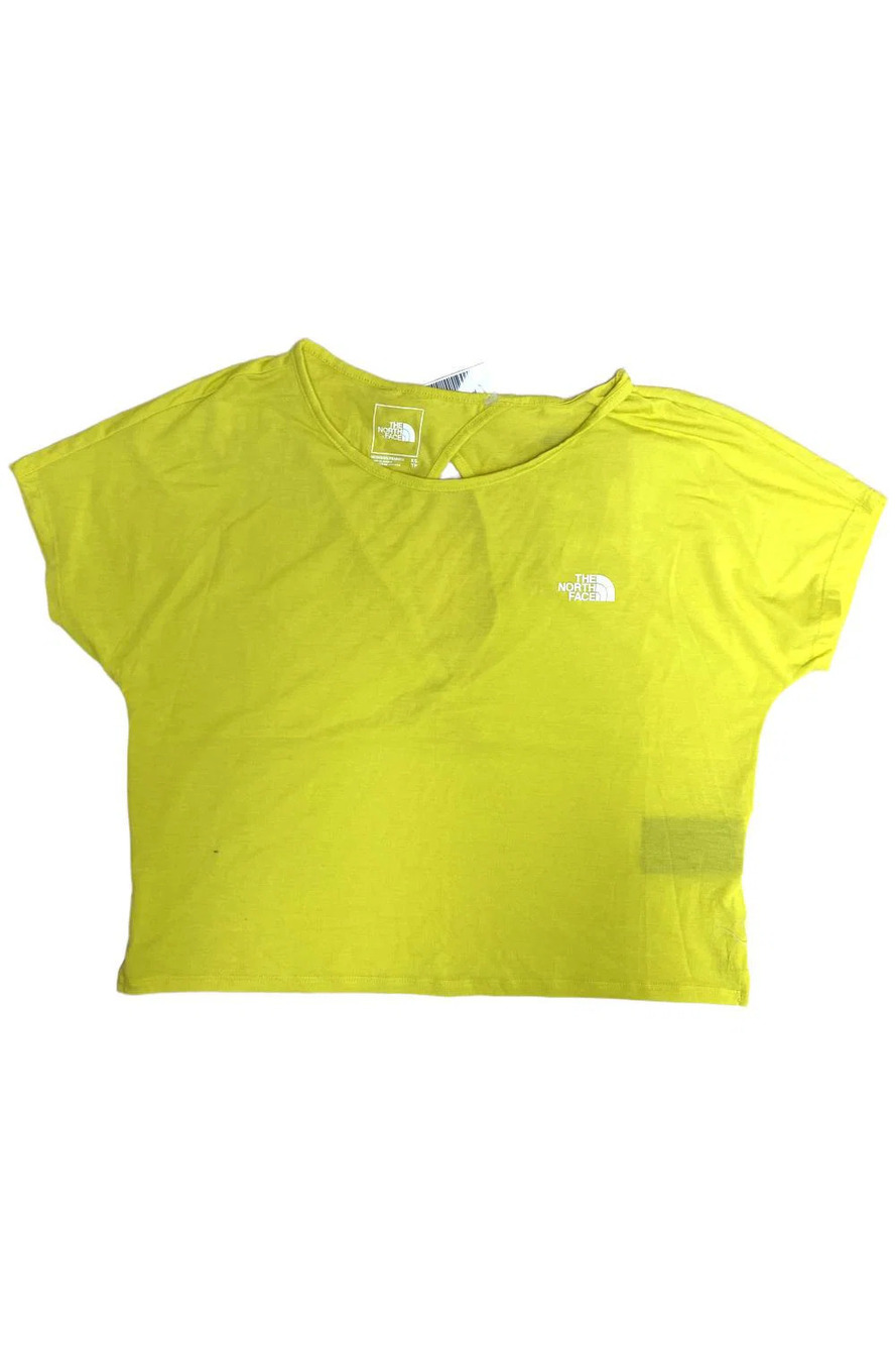 The North Face Women's Wander Xback Short-Sleeve Top Acid Yellow - Regular